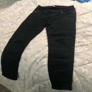 True religion black skinny jeans